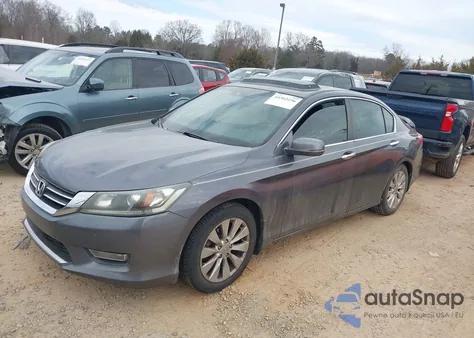2013 Honda Accord Ex-L из США, поврежденный, VIN 1HGCR2F86DA106417